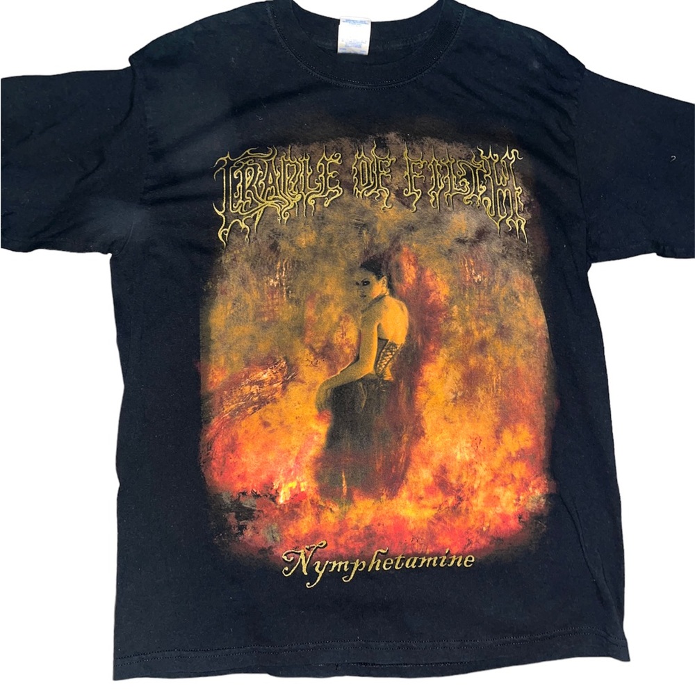 *Ultra Rare* 2005 Cradle of Filth Nymphétamine shirt